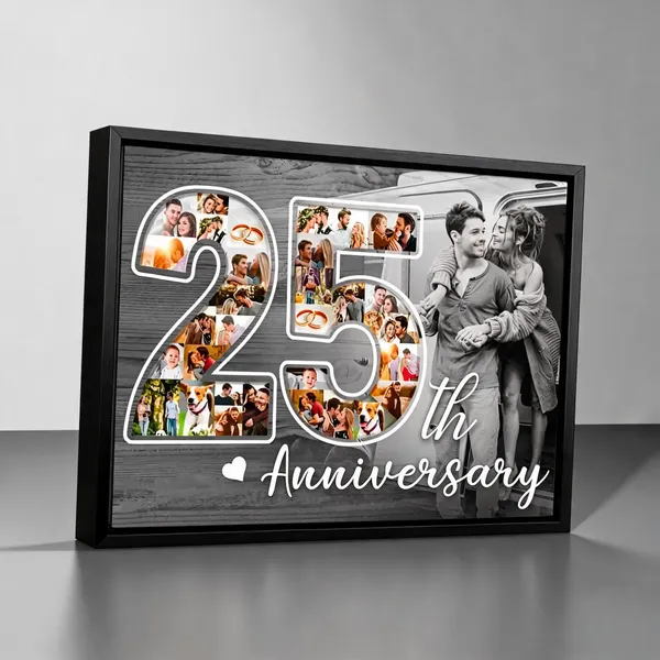 Black_25th_Anniversary_Collage_Photo_Frame