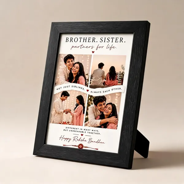 Black_Raksha_Bandhan_Photo_Collage_Frame