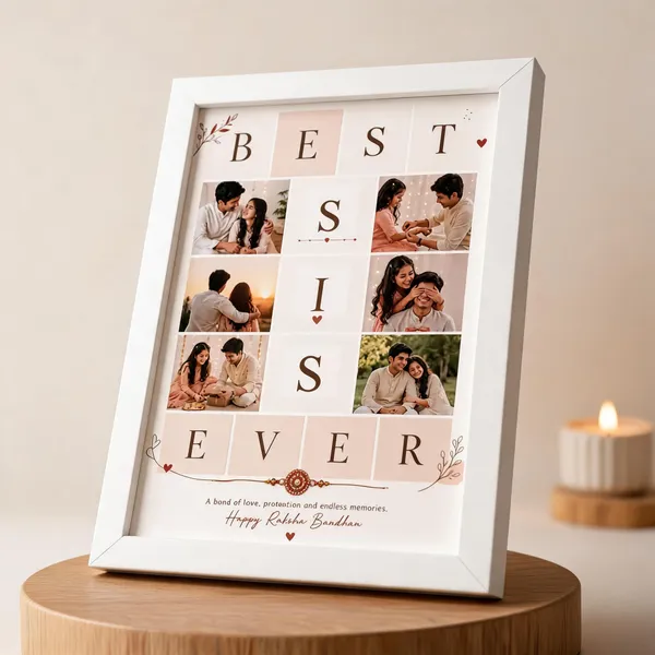 White_Raksha_Bandhan_Photo_Collage_Frame