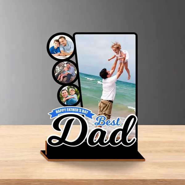 Black_Father's_Day_Photo_Collage_Tabletop_Frame