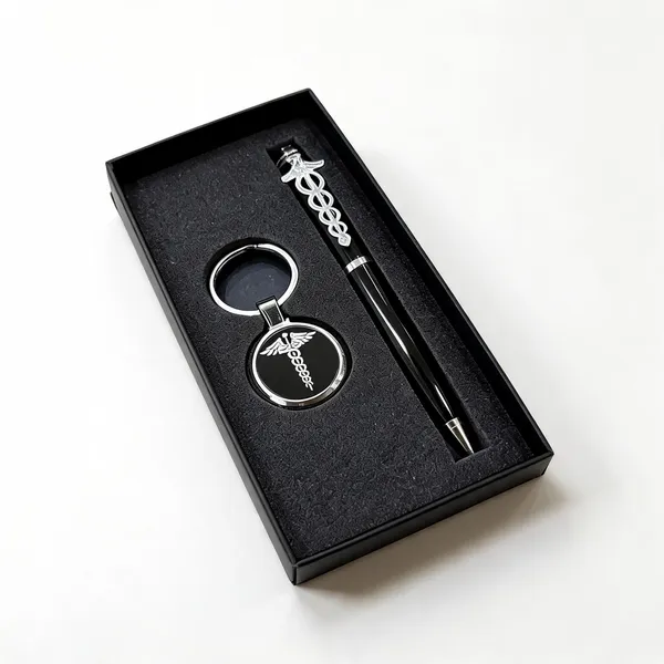 Black_Doctor_Pen_And_Keychain_Set