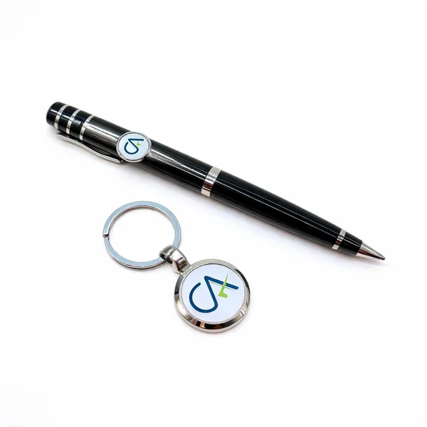 Black_Pen_And_Keychain_Gift_Set