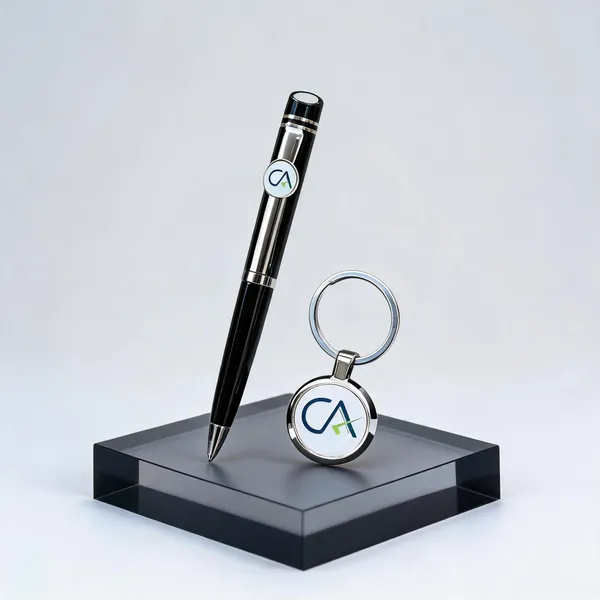Black_Pen_And_Keychain_Gift_Set