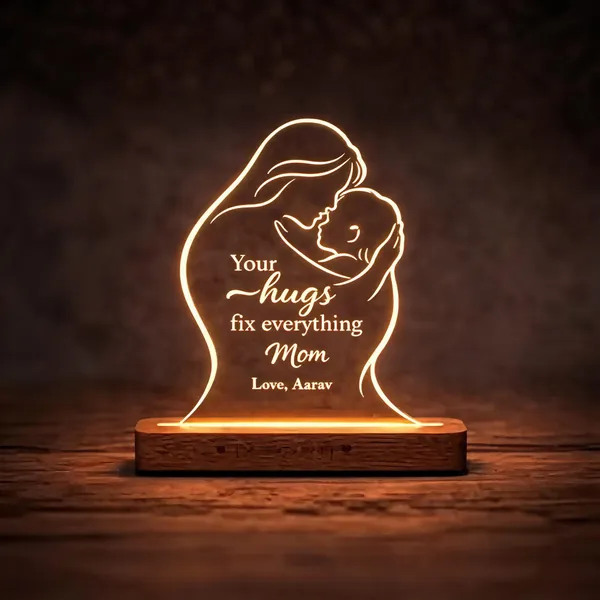 Acrylic_Mother_And_Child_Quote_Table_Lamp