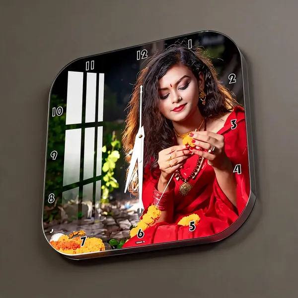 Printed_Photo_Analog_Wall_Clock