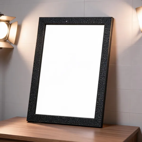 Black_Glitter_Photo_Frame