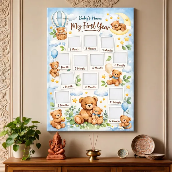 Baby_First_Year_Teddy_Bear_Milestone_Photo_Frame
