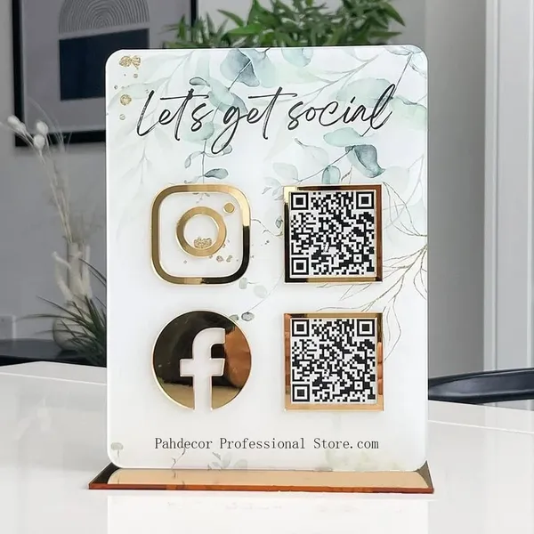 Social_Media_QR_Code_Tabletop_Display_Sign