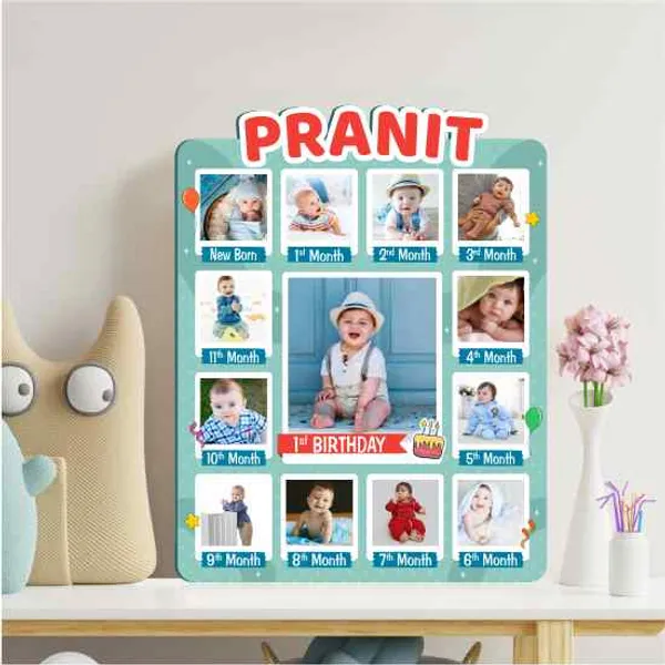 Turquoise_Baby_Monthly_Milestone_Photo_Frame