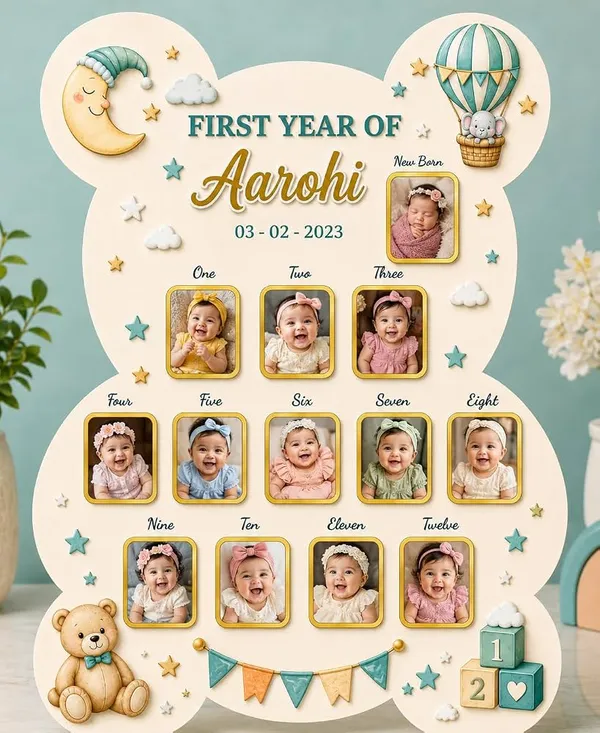 Personalized_Baby_First_Year_Photo_Collage_Board