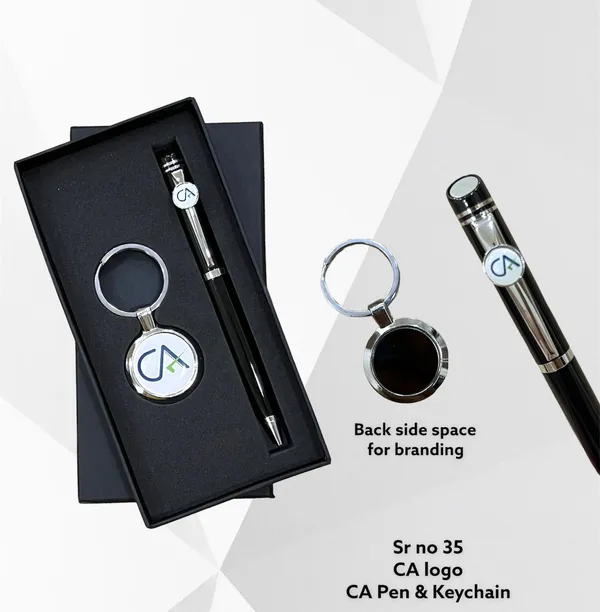 Black_Pen_And_Keychain_Gift_Set