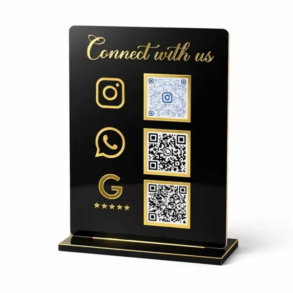 Black_Acrylic_Social_Media_QR_Code_Tabletop_Sign