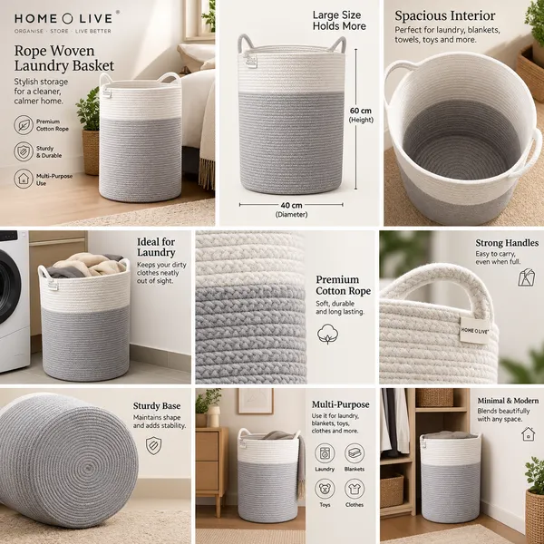 Cotton_Modern_Rope_Laundry_Basket