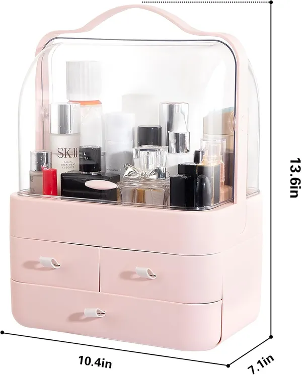Plastic_Portable_Cosmetic_Organizer_With_Drawers