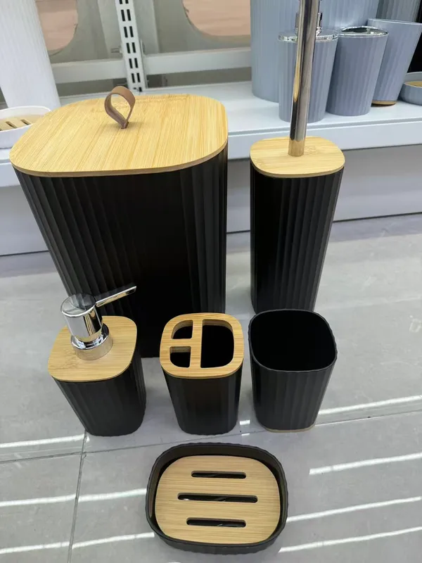 Bamboo_Finish_Ribbed_6_PC_Bathroom_Accessories_Set-PP