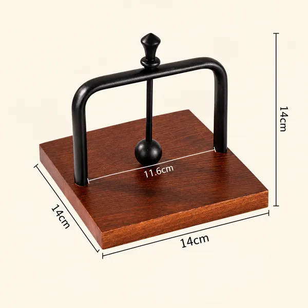 Wood_And_Metal(silver/golden)__Modern_Napkin_Holder