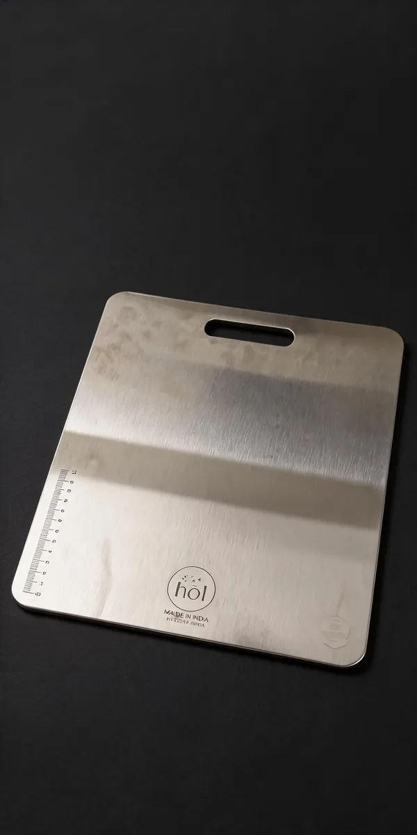 Stainless_Steel_Modern_Silver_Flat_Top_Chopping_Board_35.5X31Cm