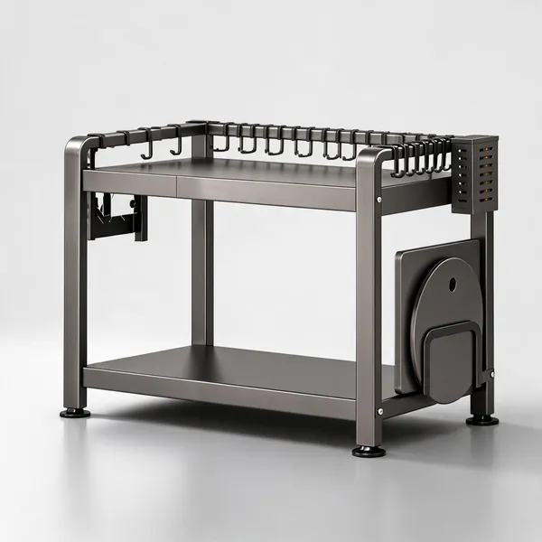 Metal_Modern_Black_2-Tier_Kitchen_Countertop_Storage_Rack