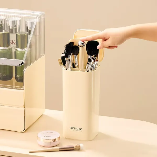 Automatic_lifting_Makeup_Brush_Holder