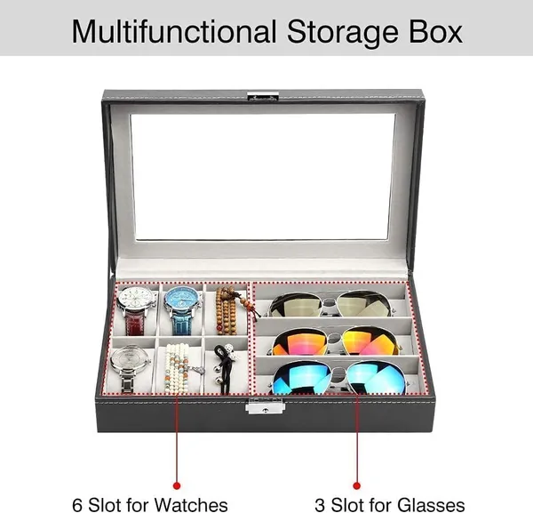Black_12_Watch_Organizer_Storage_Box