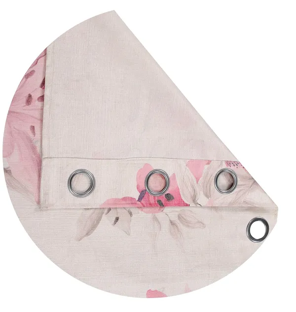 Jute_Floral_Grommet_Door_Curtain