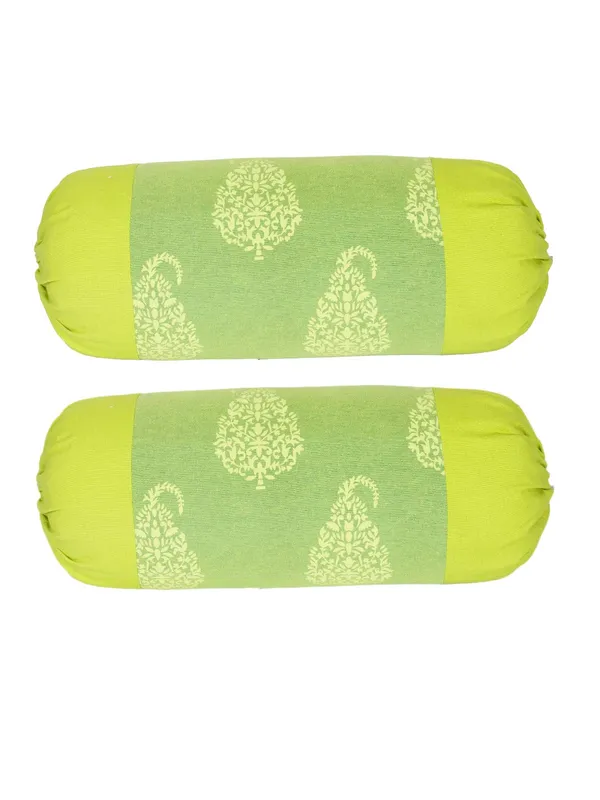 Cotton_Check_Bolster_Cover