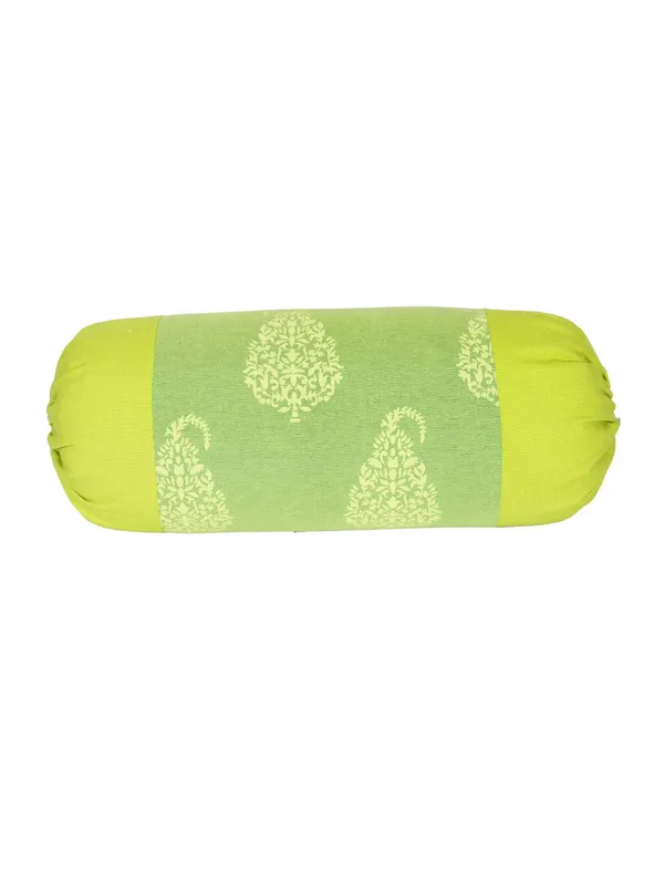 Cotton_Check_Bolster_Cover