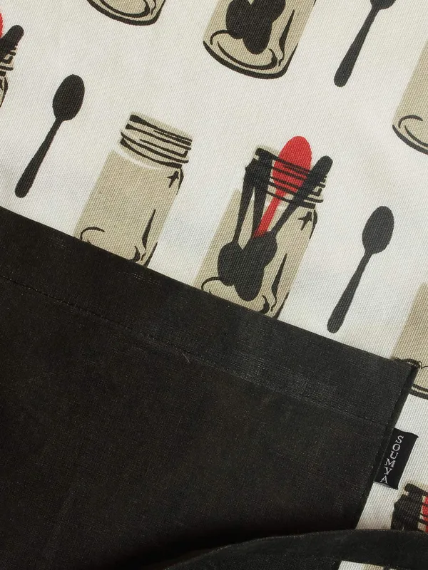 Cotton_Kitchen_Apron_With_Front_Pocket