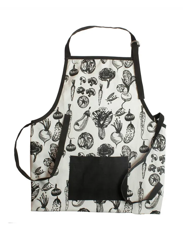 Cotton_Kitchen_Apron_With_Front_Pocket