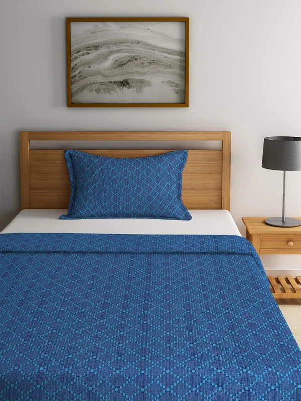 Cotton_Single_Bedcover_Set_With_Pillow_Cover