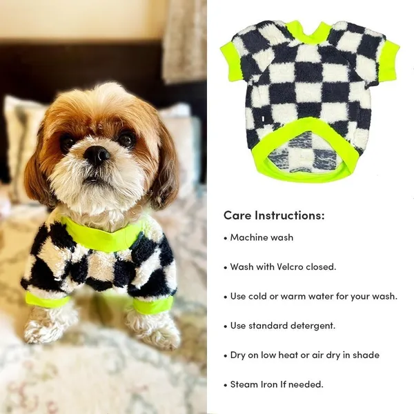 Black_and_White_Checks_Sherpa_Sweater_with_Neon_Green_Accents