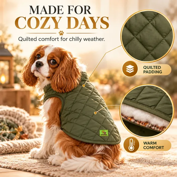 Reversible_Puffer_Jacket_with_Flannel_Lining_-_Olive_Green