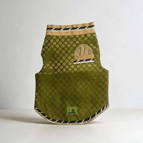Mehendi_Green_Brocade_Silk_Sherwani