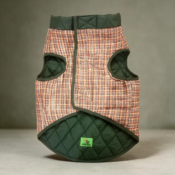 Reversible_Puffer_Jacket_with_Flannel_Lining_-_Olive_Green