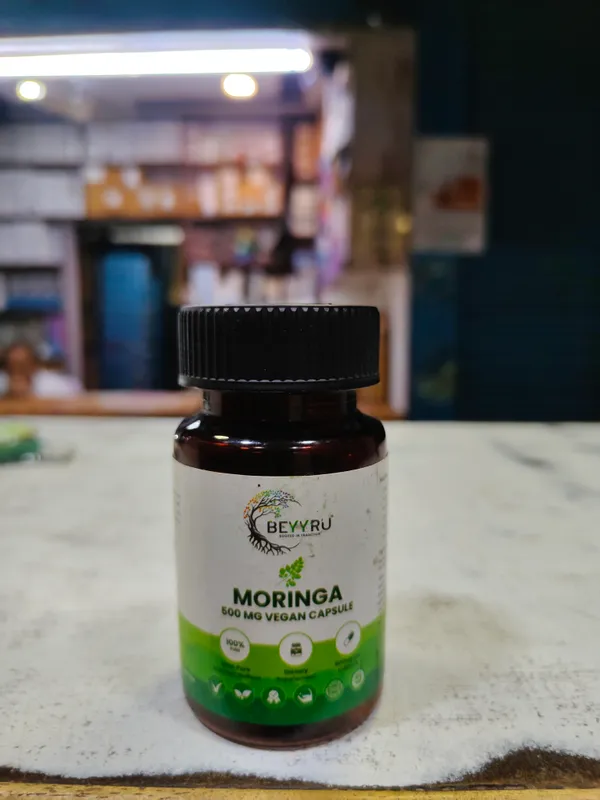 Beyyru_Moringa_500_Mg_Vegan_Capsules