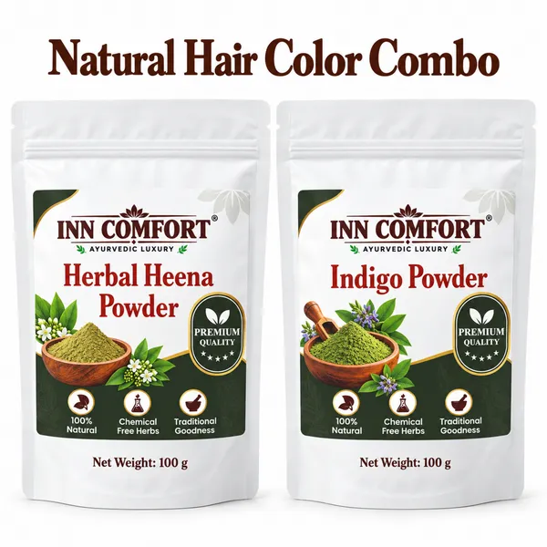 Inn_Comfort_Henna_And_Indigo_Natural_Hair_Color_Powder_Combo_Pack_Of_2