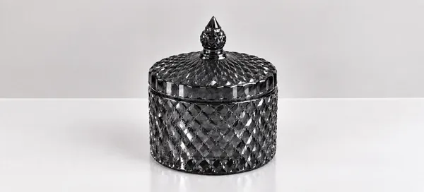 Glass_Contemporary_Diamond_Pattern_Decorative_Lidded_Jar
