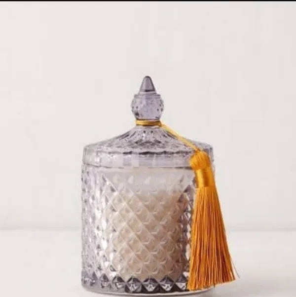 Glass_Decorative_Textured_Jar_Candle