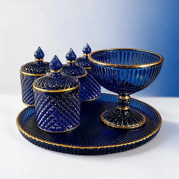 Blue_Glass_Serving_Tray_Set_For_Furniture_Pack_Of_5