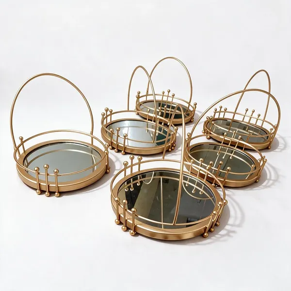Gold_Metal_Openwork_Basket_For_Kitchen__And_Dining