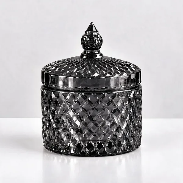 Black_Glass_Decorative_Lidded_Jar_For_Home_Decor