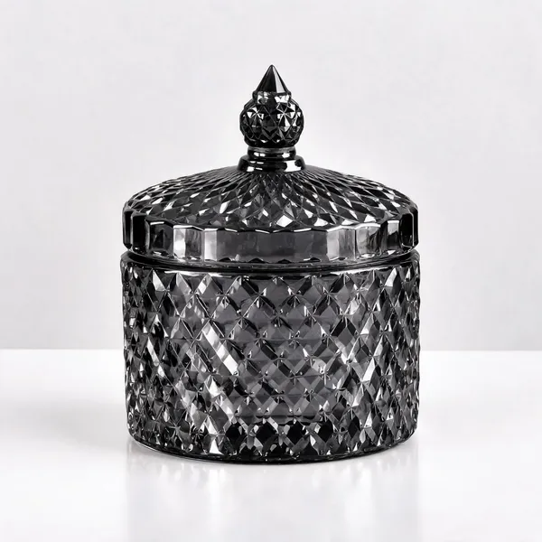 Black_Glass_Decorative_Lidded_Jar_For_Home_Decor