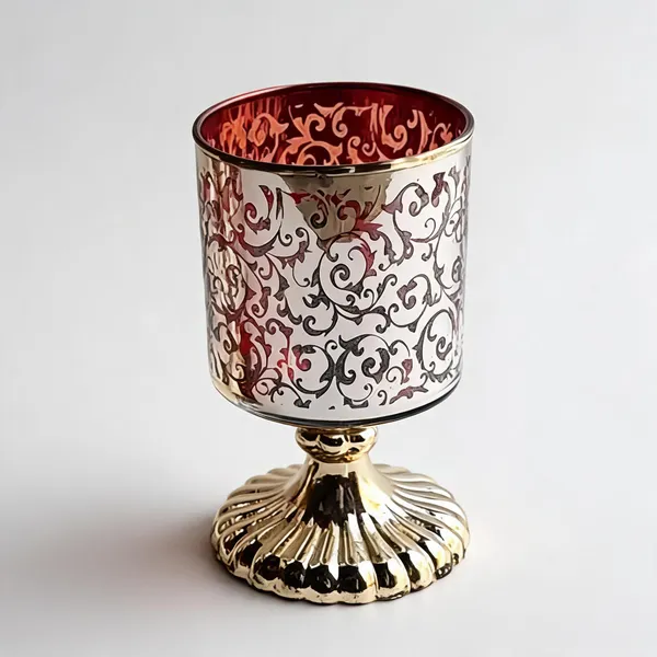 Black_Glass_Candle_Holder_For_Home_Decor