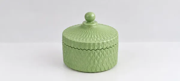 Ceramic_Textured_Green_Decorative_Lidded_Box