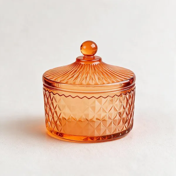 Orange_Glass_Storage_Box_For_Home_Organization