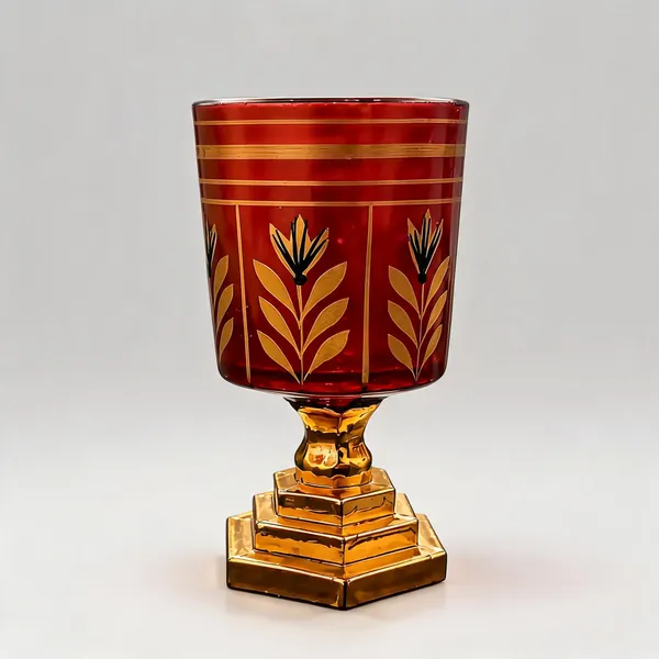 Red_Glass_Candle_Holder_For_Home_Decor