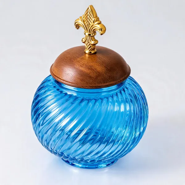 Blue_Glass_Decorative_Jar_For_Home_Decor