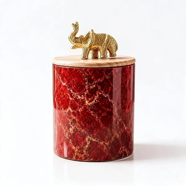Red_Glass_Side_Table_For_Home_Organization