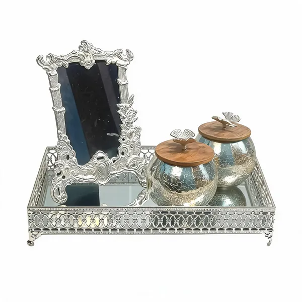 Silver_Metal_Vanity_Tray_Set_For_Home_Decor_Pack_Of_3