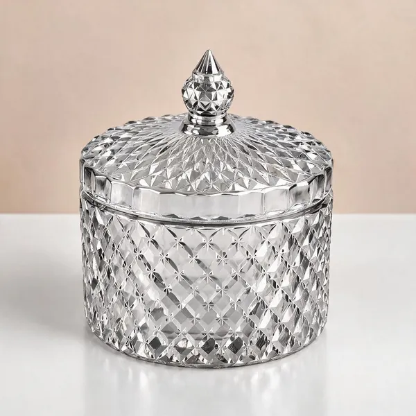 Silver_Glass_Decorative_Lidded_Jar_For_Home_Decor